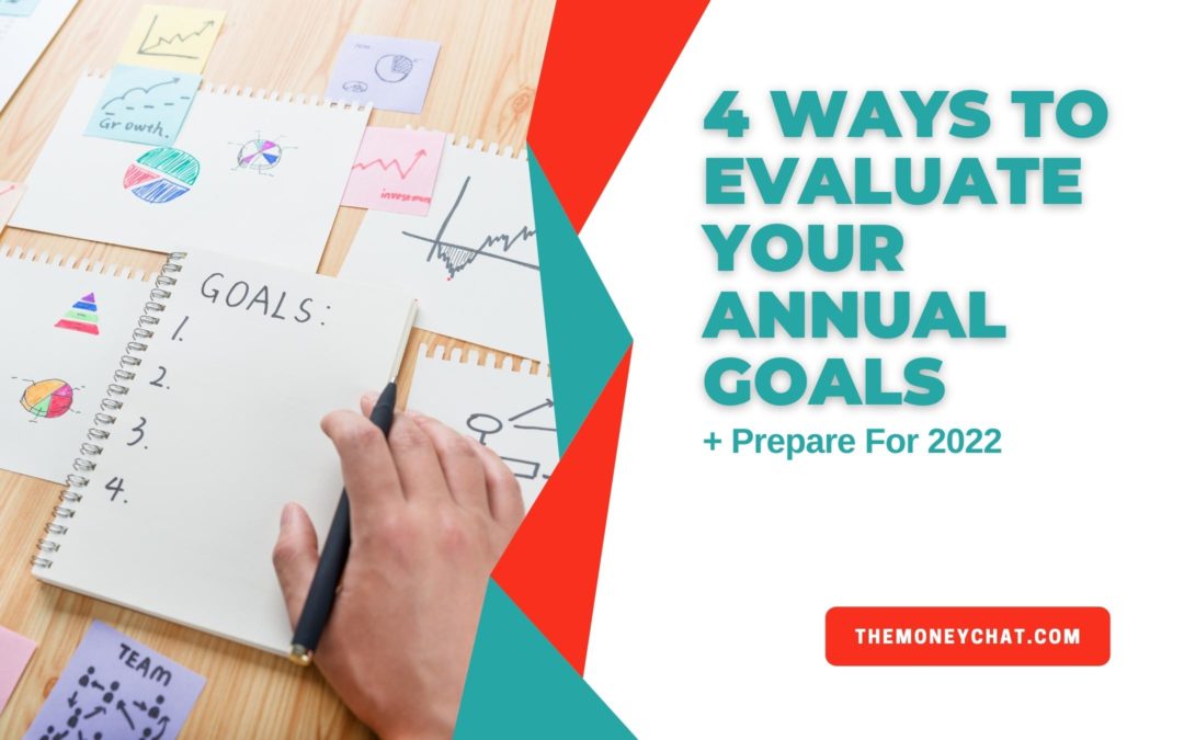 4 Ways to Evaluate Your Annual Goals + Prepare For 2022